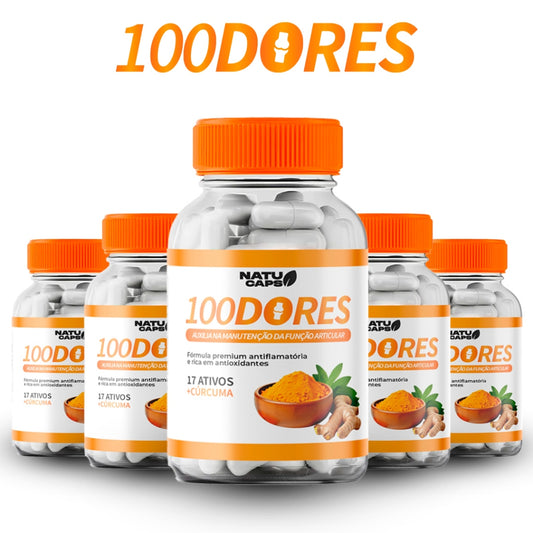 100 Dores – Suplemento Natural para Suporte das Articulações