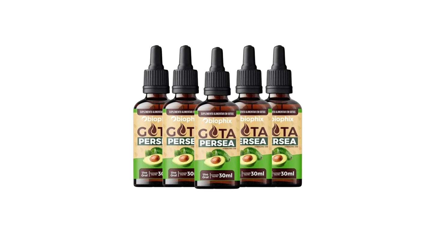 Gota Persea – Suplemento Natural em Gotas com Óleo de Abacate e Coenzima Q10