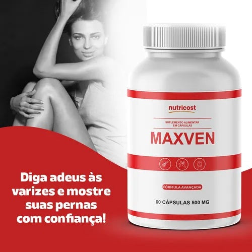 MaxVen – Suplemento Natural para Circulação, Varizes e Vasinhos