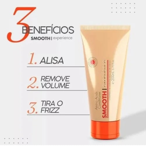 Smooth Experience – Progressiva sem Formol para Cabelos Lisos